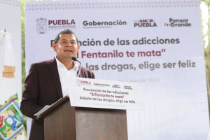 Puebla se suma a la Jornada Nacional por la Paz y contra las Adicciones