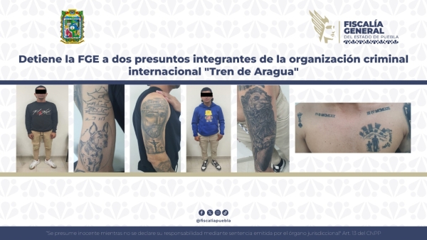 Detienen en Puebla a operadores de préstamos “gota a gota” vinculados al Tren de Aragua