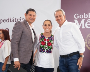Pepe Chedraui destaca liderazgo de Sheinbaum en salud infantil