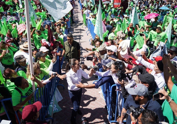 Cuando se cambia al Poder Judicial también se avanza en la paz: Claudia Sheinbaum