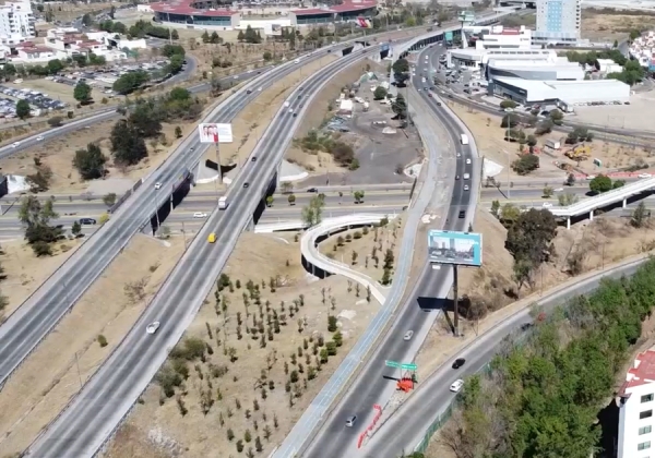 Cierre temporal de los carriles centrales y laterales en Vía Atlixcáyotl