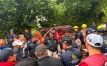 Protección Civil refuerza labores de rescate de familia atrapada en gruta de Cuetzalan 