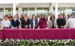 Tras firma de convenio, entrega Tonantzin Fernández becas UDLAP a jóvenes cholultecas