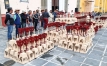 Con 500 faroles, Tonantzin Fernández respalda las tradiciones de Cholula