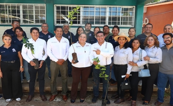 Diputado Pável Gaspar promueve jornadas de reforestación en San Juan Epatlán y Chiautla de Tapia