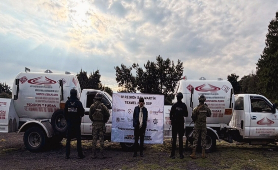 Policía Estatal y Marina arrestan a un presunto implicado en el robo de gas