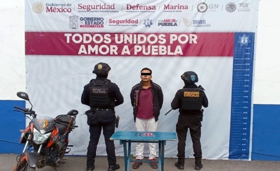Detiene SSP a presunto generador de violencia que operaba en el mercado Morelos