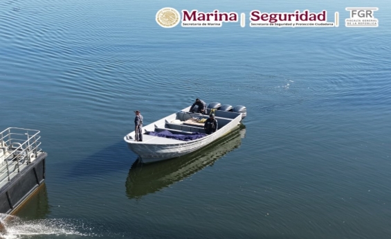 Incauta Marina embarcación con 1.5 toneladas de cocaína en costas de Chiapas