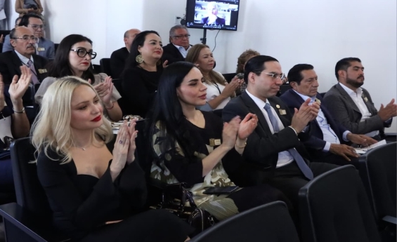 El Congreso del Estado de Puebla fue sede de videoconferencia internacional para fortalecer el intercambio legislativo
