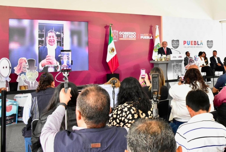 Puebla adquirirá tres mil vehículos Olinia: Alejandro Armenta