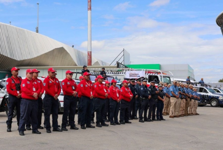 Fuerzas de seguridad despliegan vigilancia por aire y tierra con motivo del periodo vacacional