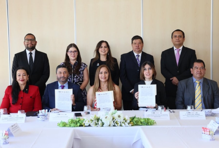 Convenio interinstitucional fortalece la participación política de las mujeres en Puebla