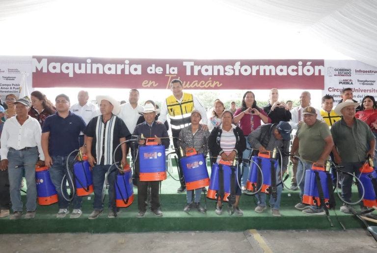 Campo y obra comunitaria transforman la vida de las familias de Tehuacán