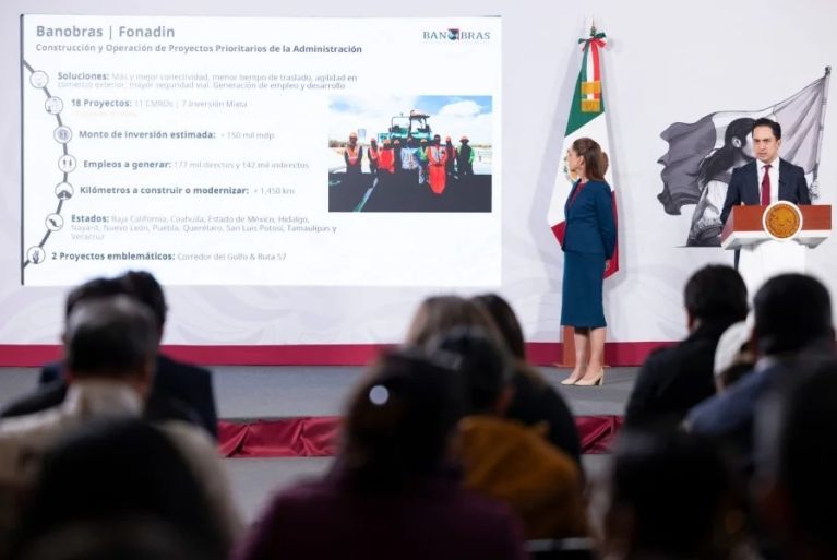 Claudia Sheinbaum anuncia histórico programa carretero con inversión de 397 mil MDP