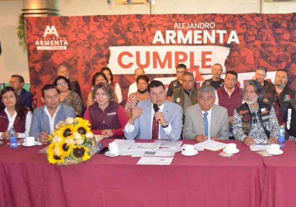 En unidad y con democracia Morena gana, pondera Armenta